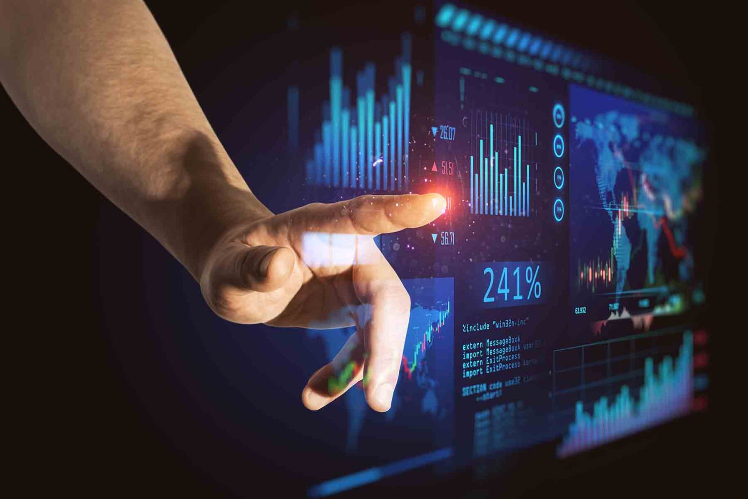 que se hace en analiticca de negocios e inteligencia artificial
