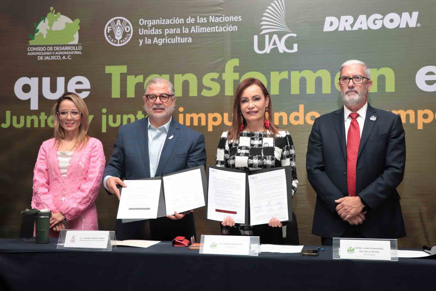 el convenio se firmo durante la reunion mensual del cdaaj