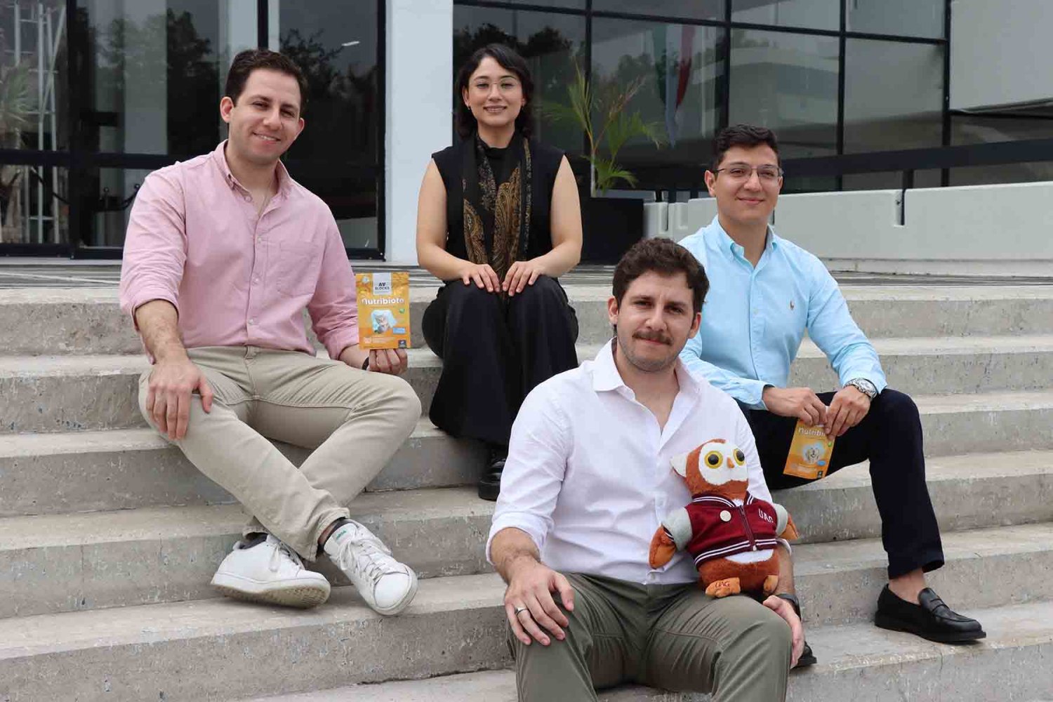 alejandria 7 reune a cuatro egresados con perfiles complementarios con una vision comun de innovacion