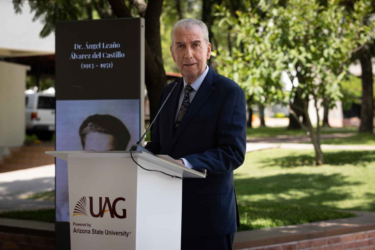 el arq juan angel leano aceves recordo la trayectoria de su padre