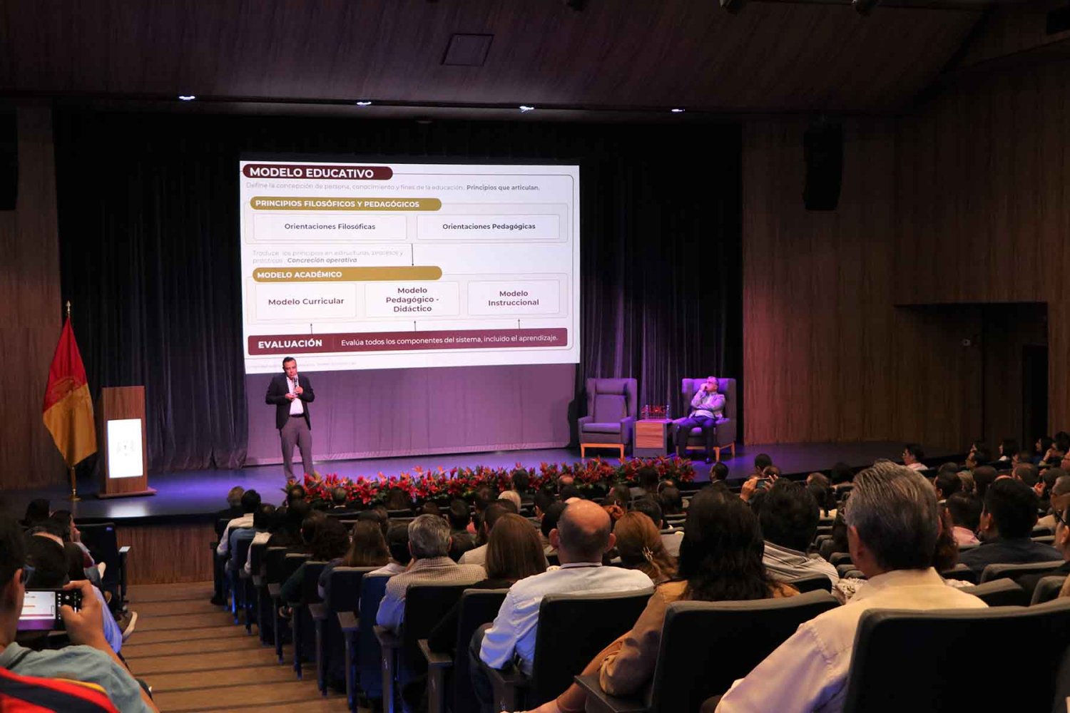 Durante la jornada se presentó el Modelo Académico UAG100