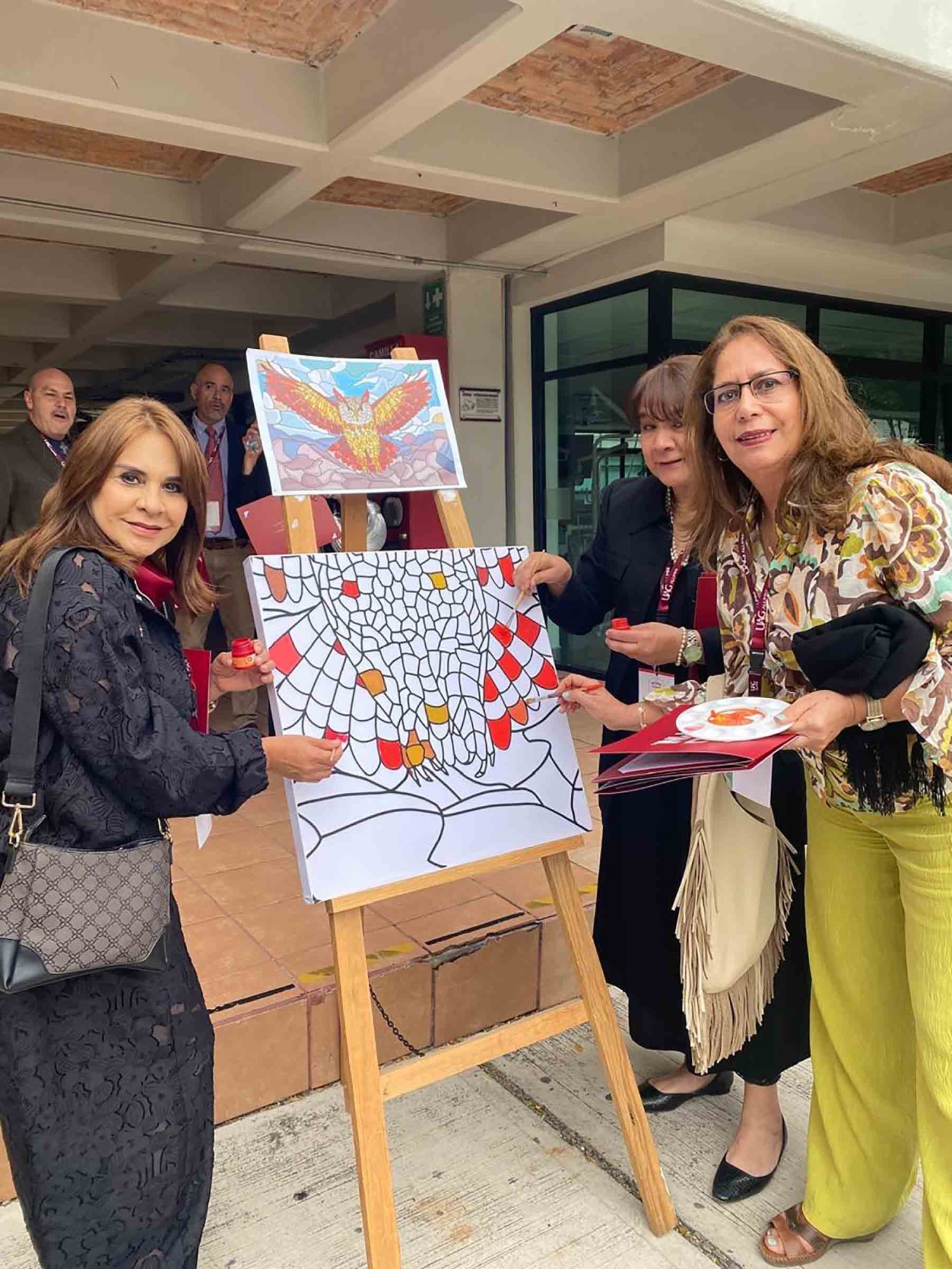 En el evento, los egresados recordaron su paso por la UAG y participaron en esta actividad.