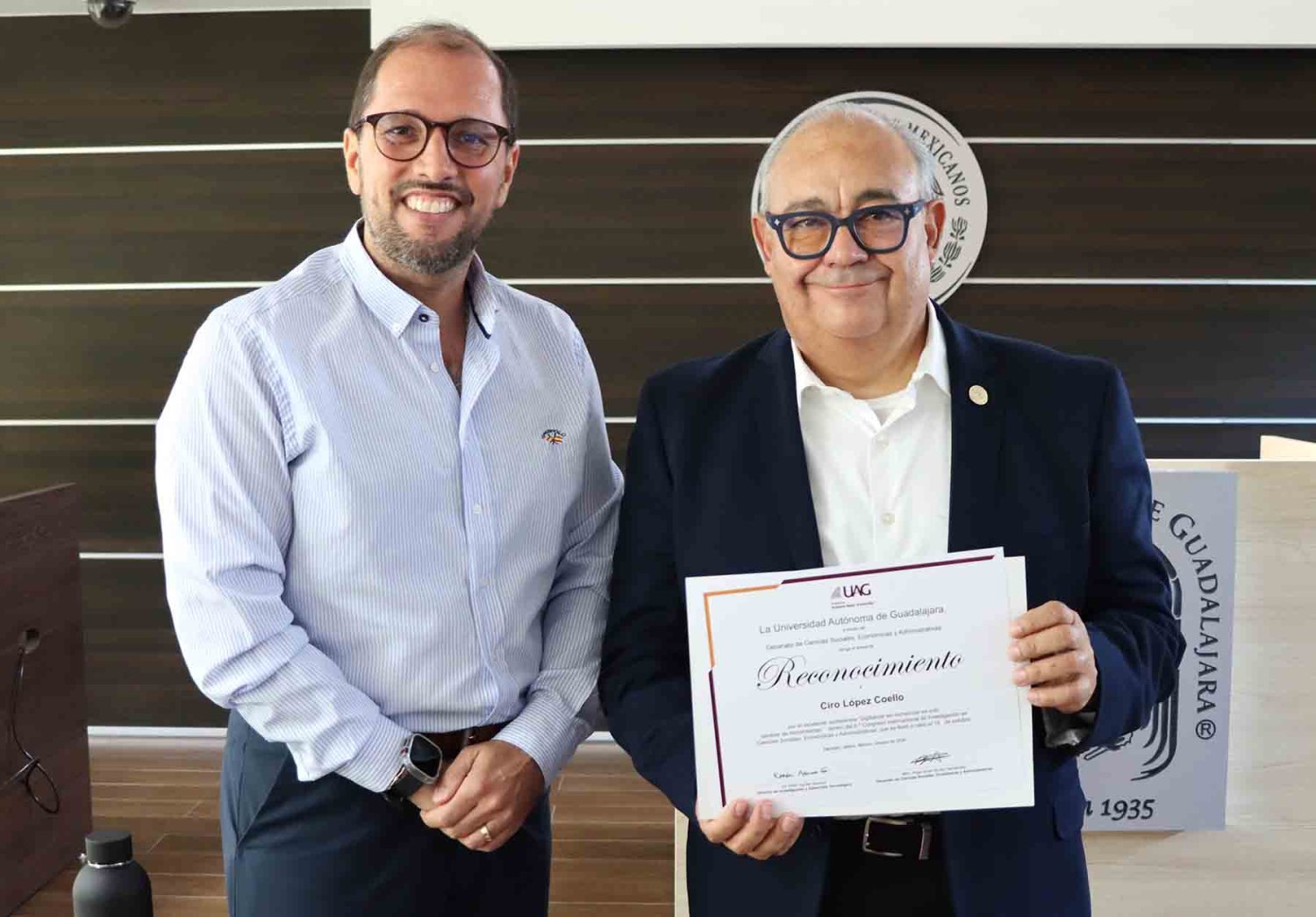 La conferencia se realizó en el marco del Sexto Congreso Internacional de Investigación de Ciencias Sociales, Económico y Administrativas.
