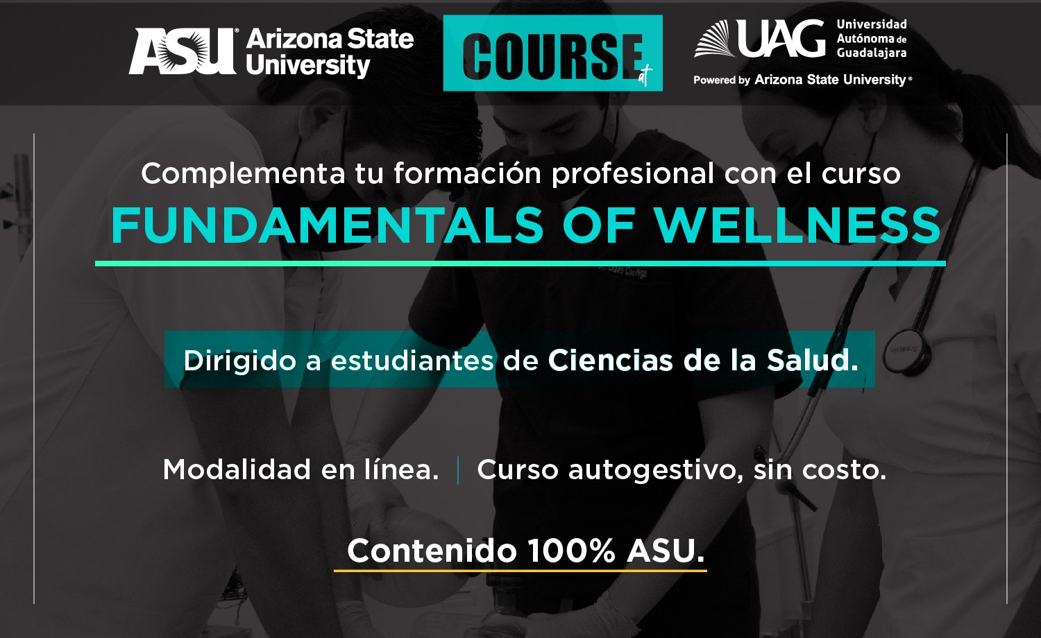 arizona state university imparte curso a estudiantes de ciencias de la salud de la uag