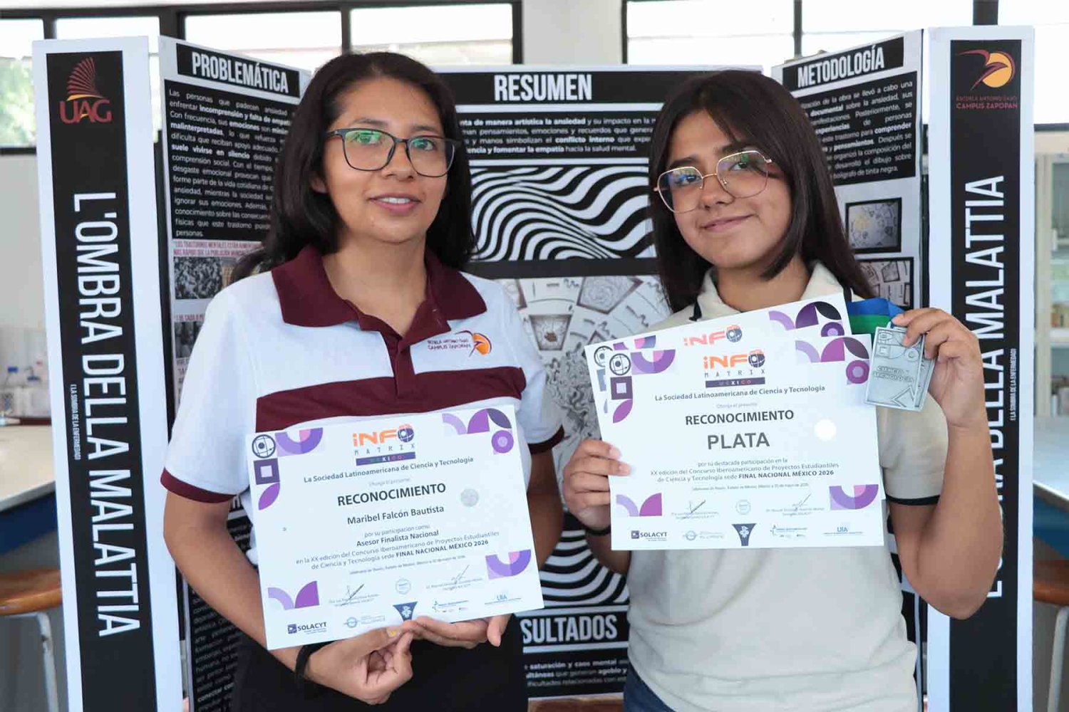 alumna y maestra