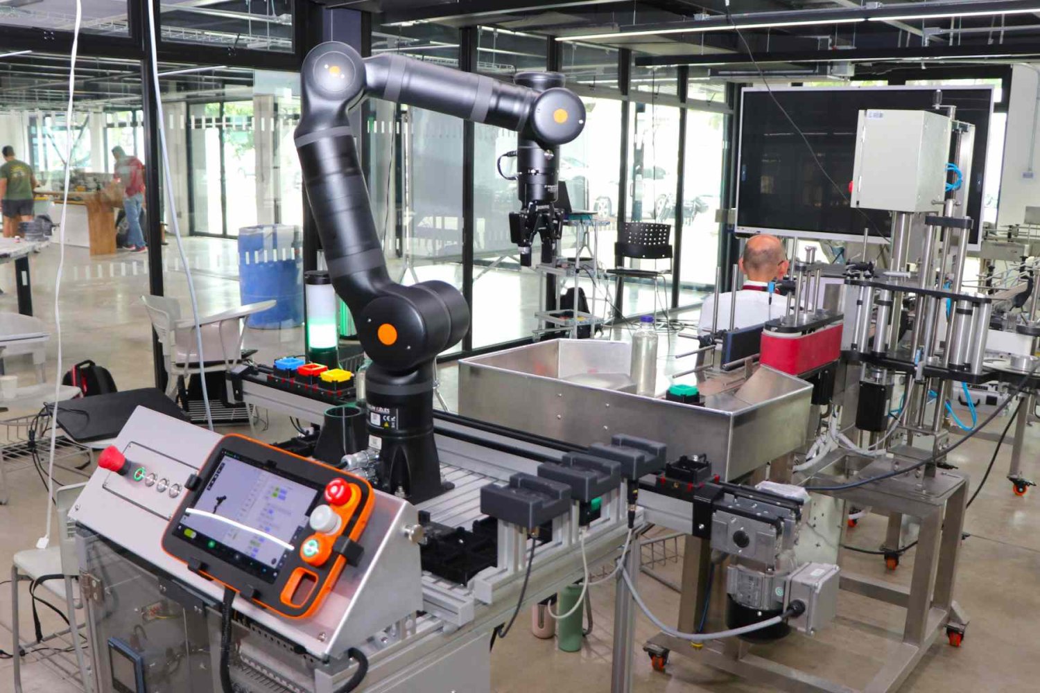 Este espacio fue diseñado en colaboración con la empresa Bosch
