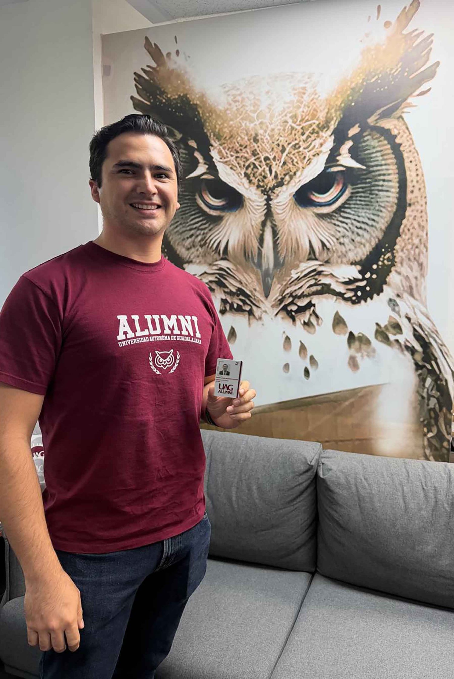 El egresado de la UAG ya cuenta con una importante experiencia profesional