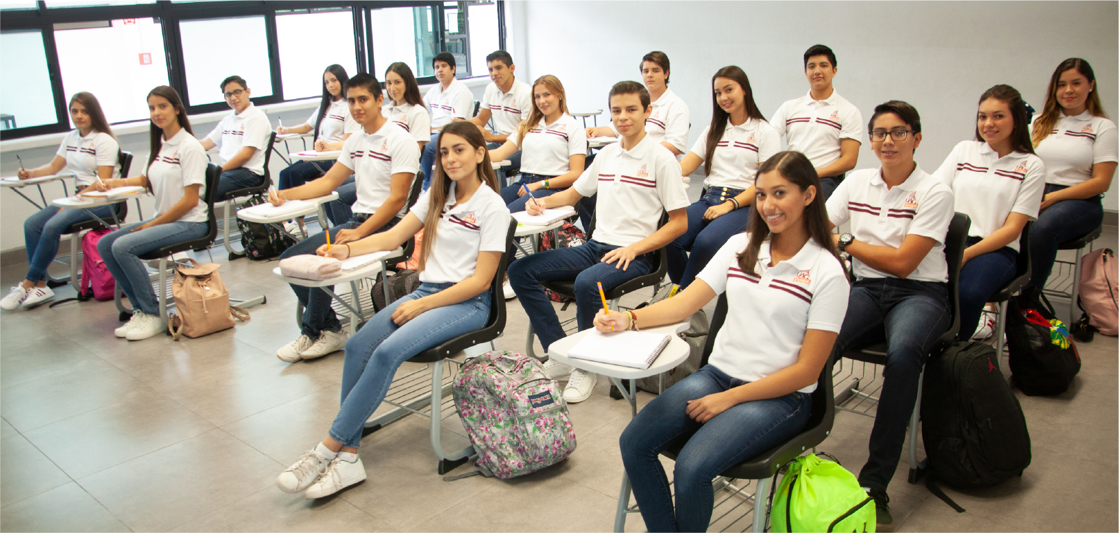 Fotografía alumnos UAG High School