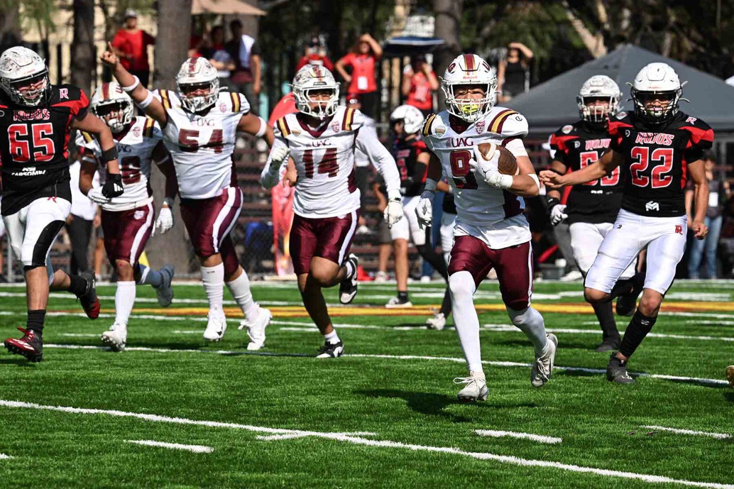 Los Tecos derrotaron 28-8 a los Rojos de San Luis Potosí en la semifinal