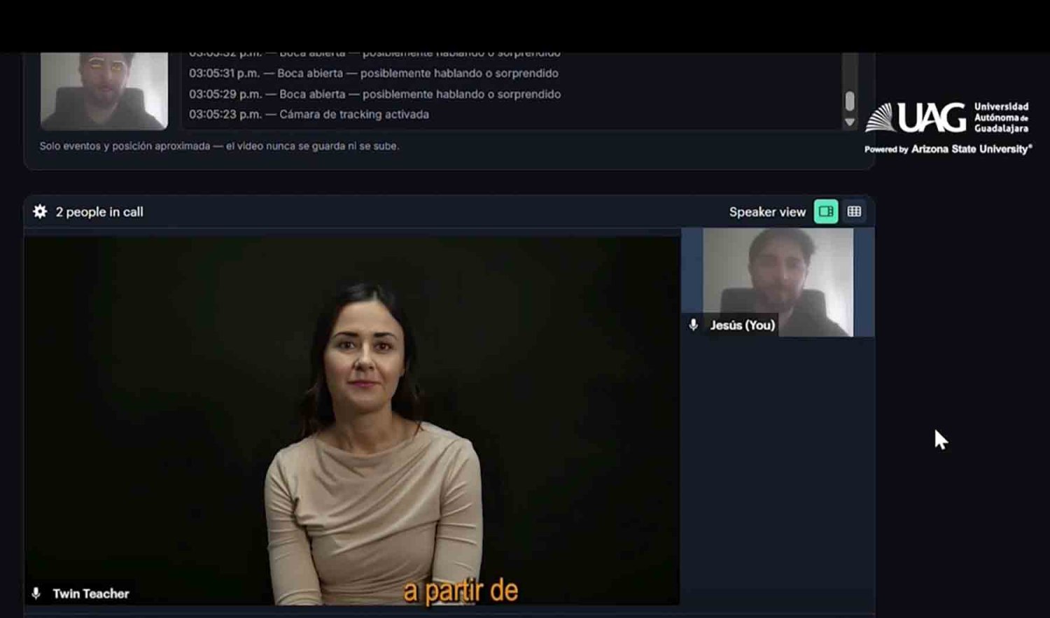 el equipo de twin teacher desarrollo un profesor gemelo con inteligencia artificial