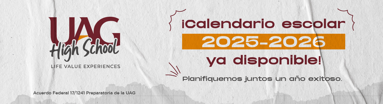 UAG High School Calendario