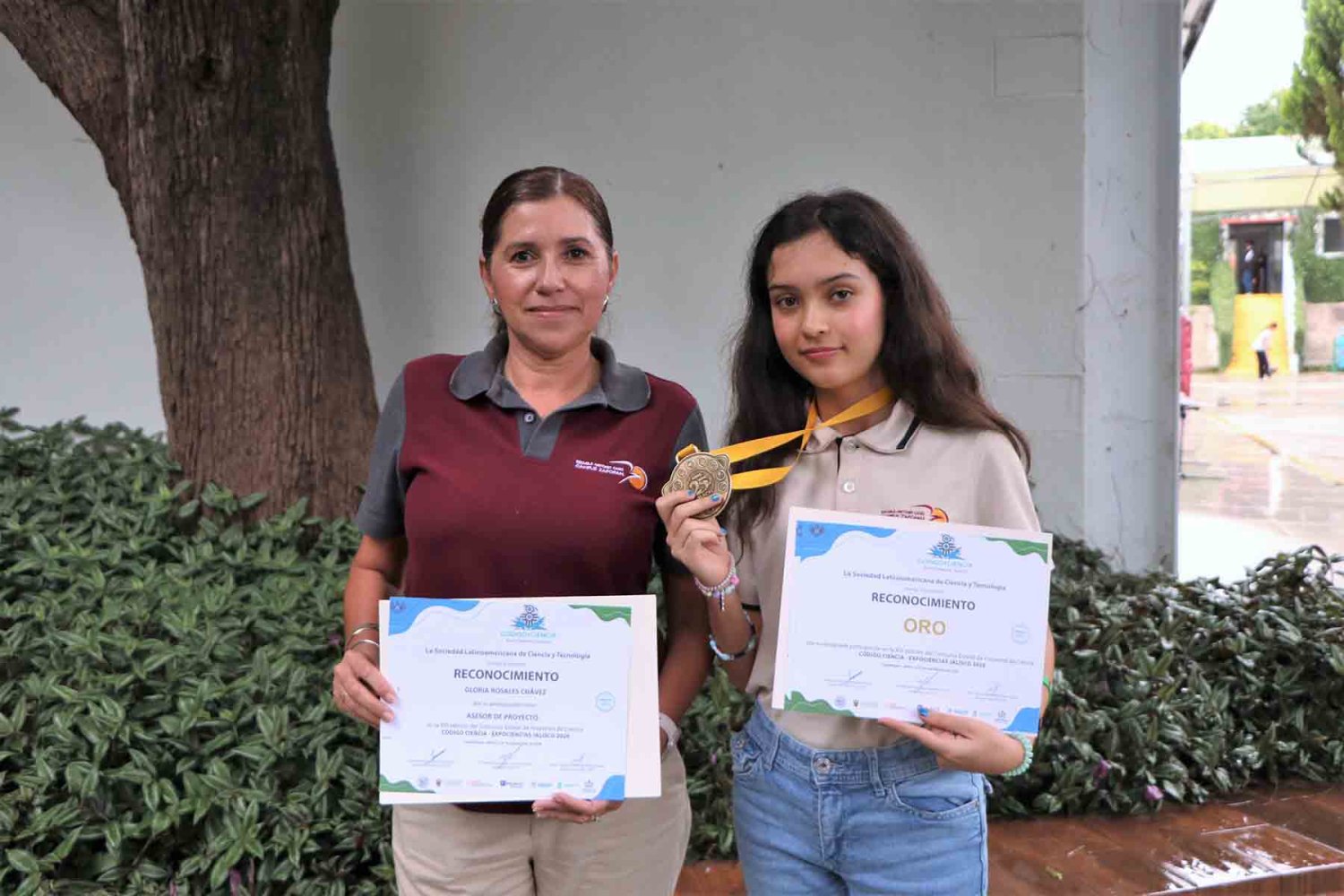 Ximena Yaretzi Estrada Reynoso destacó con dos proyectos