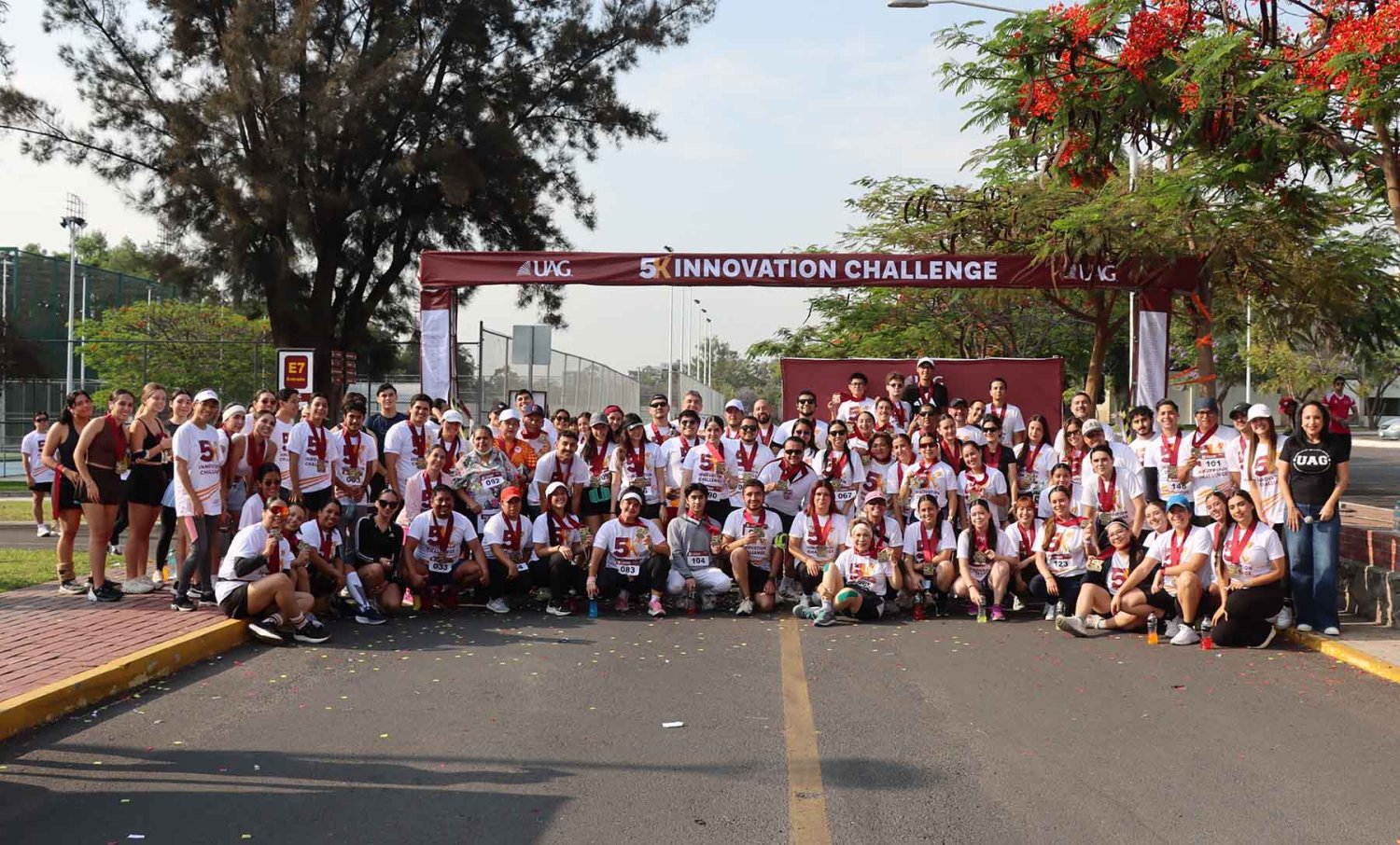 la uag organizo el 5k innovation challenge en el circuito universitario