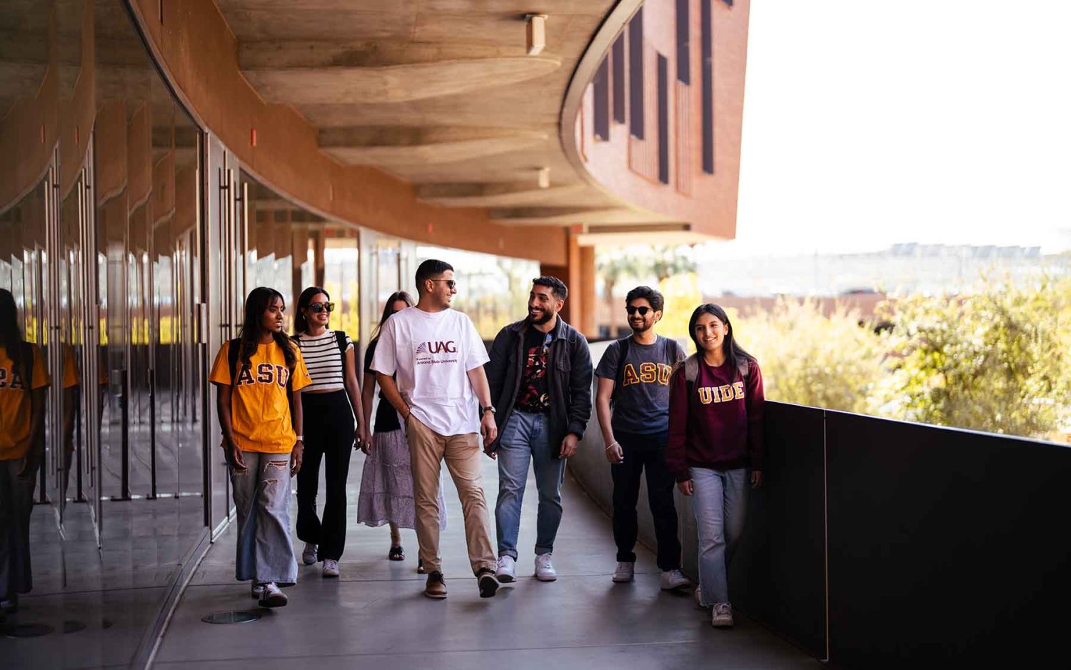 en la modalidad presencial viviras la experiencia completa en el campus de asu