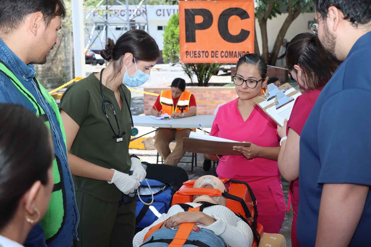 la uag constatemente realiza capacitaciones en materia de proteccion civil