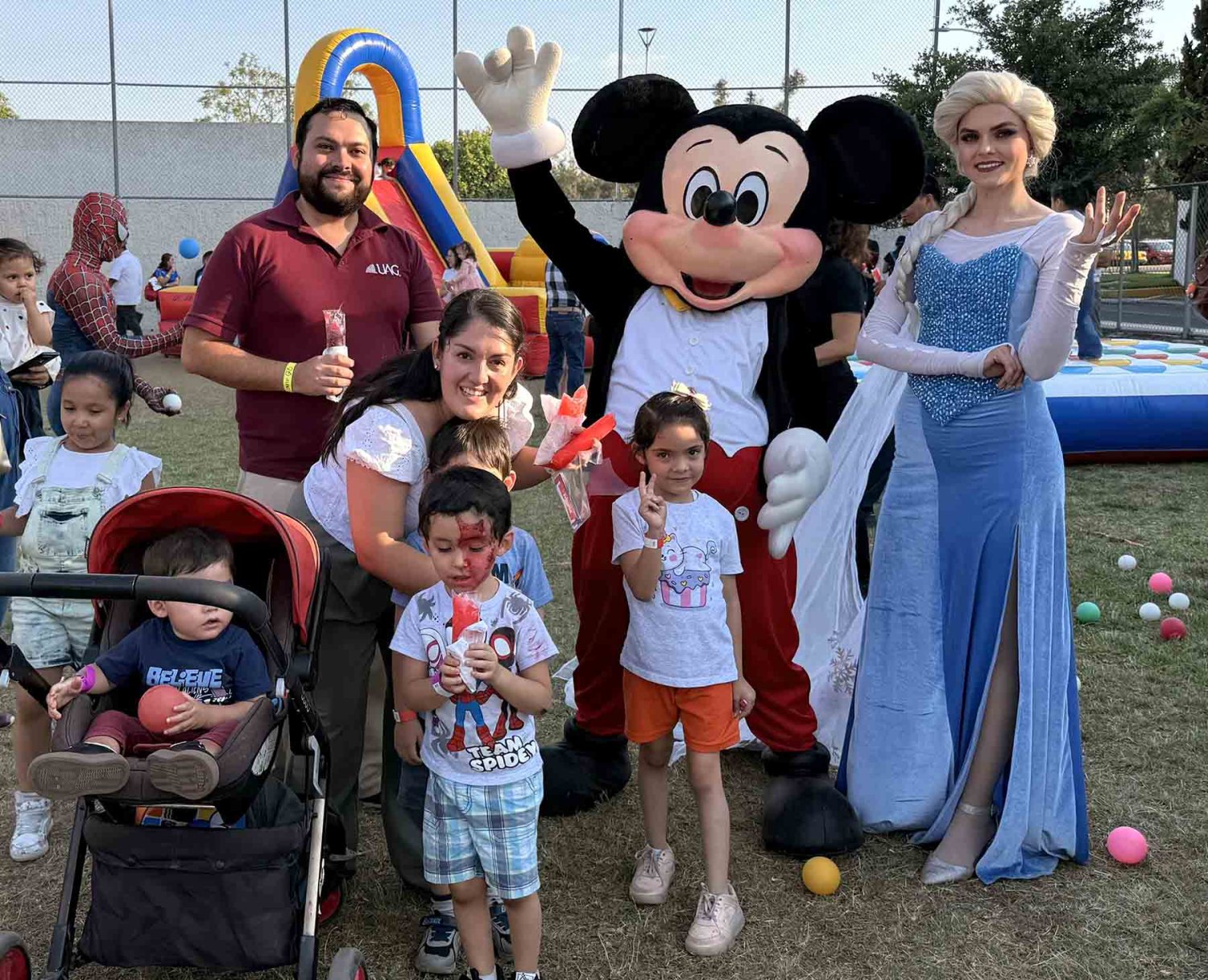 las familias disfrutaron de esta gran celebracion