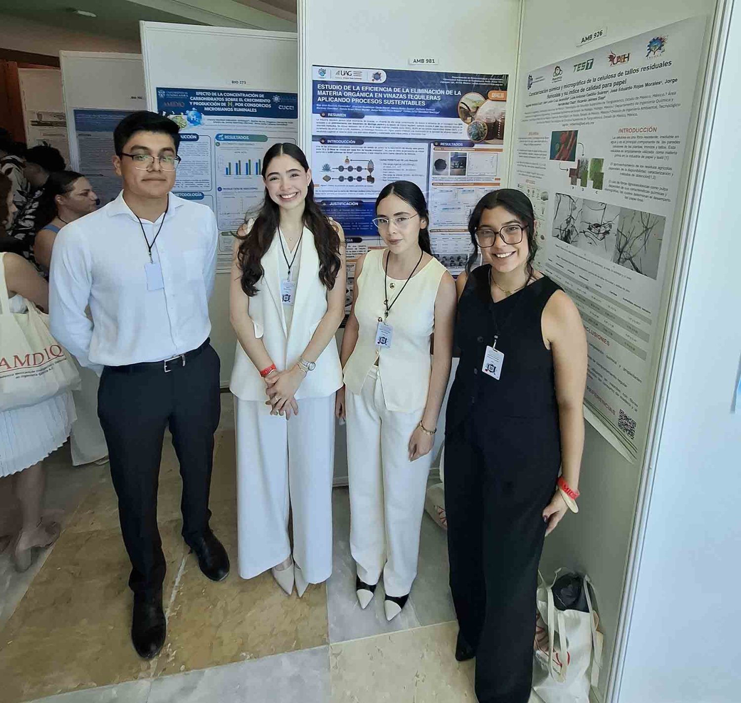 Los alumnos estuvieron en el evento en Quintana Roo
