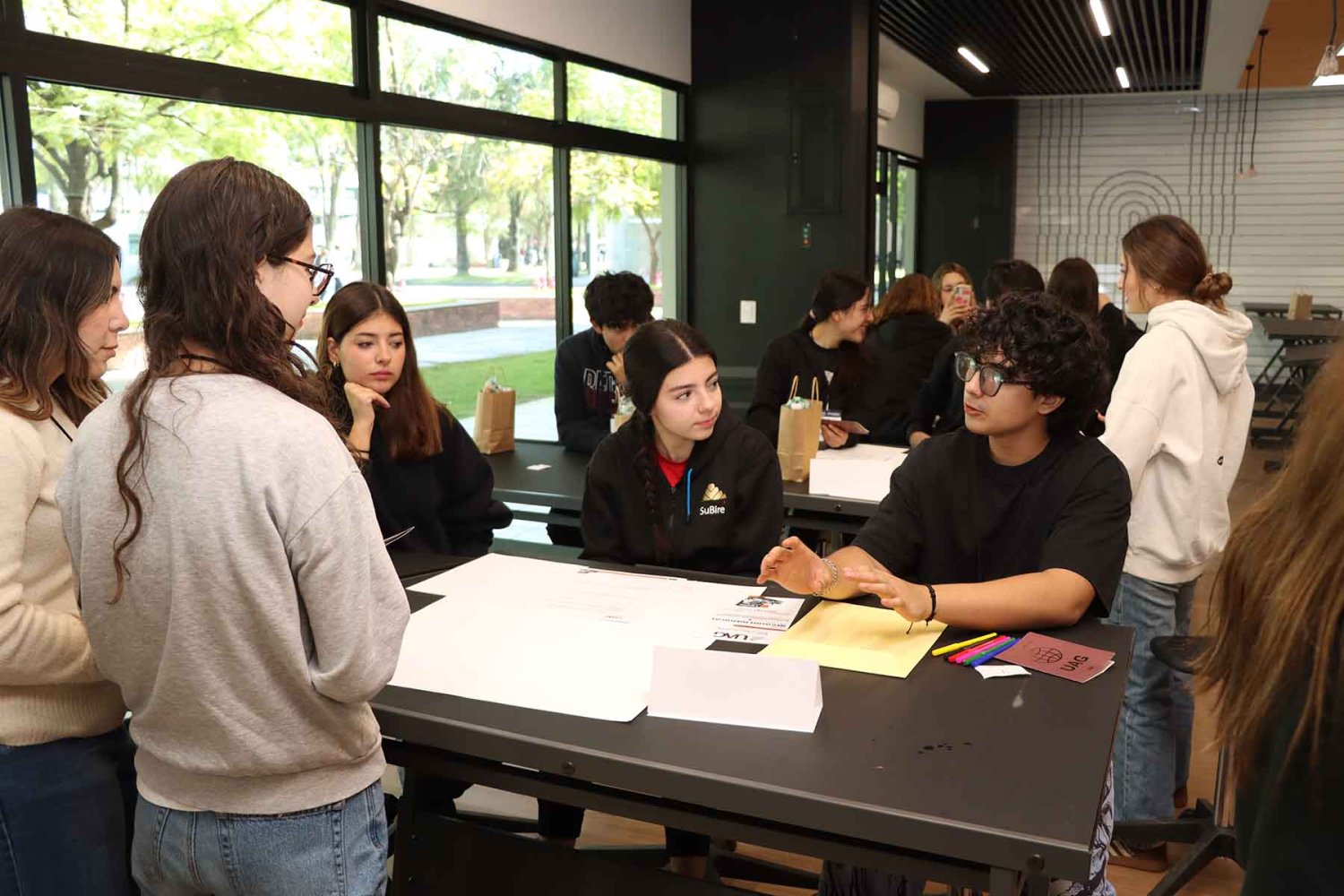 se realizaron actividades en diferentes espacios y laboratorios de la uag