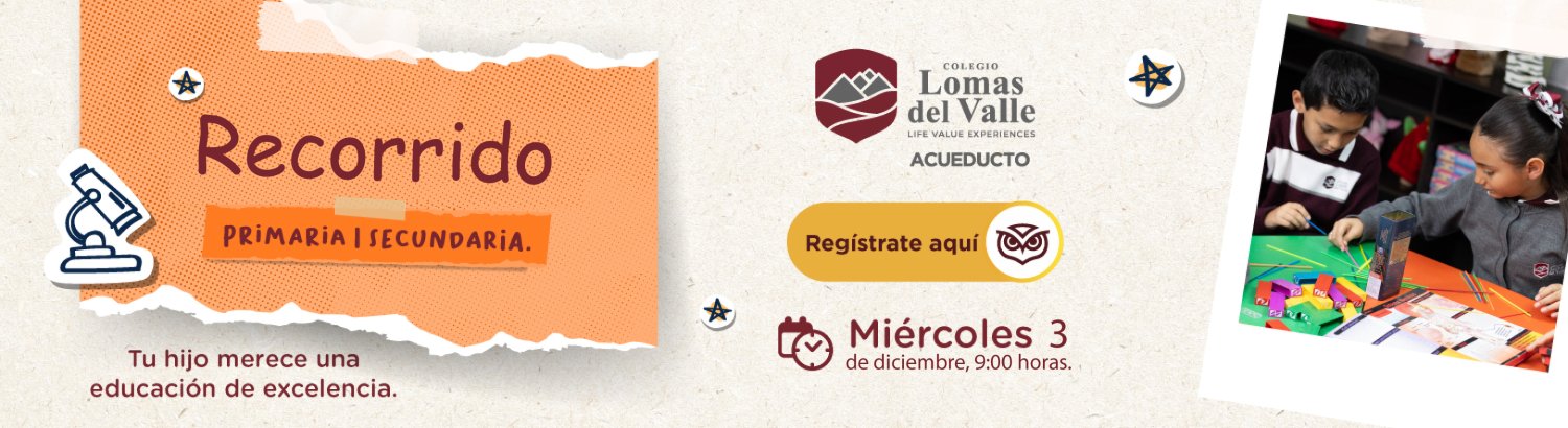 Recorrido  Colegio Lomas del Valle