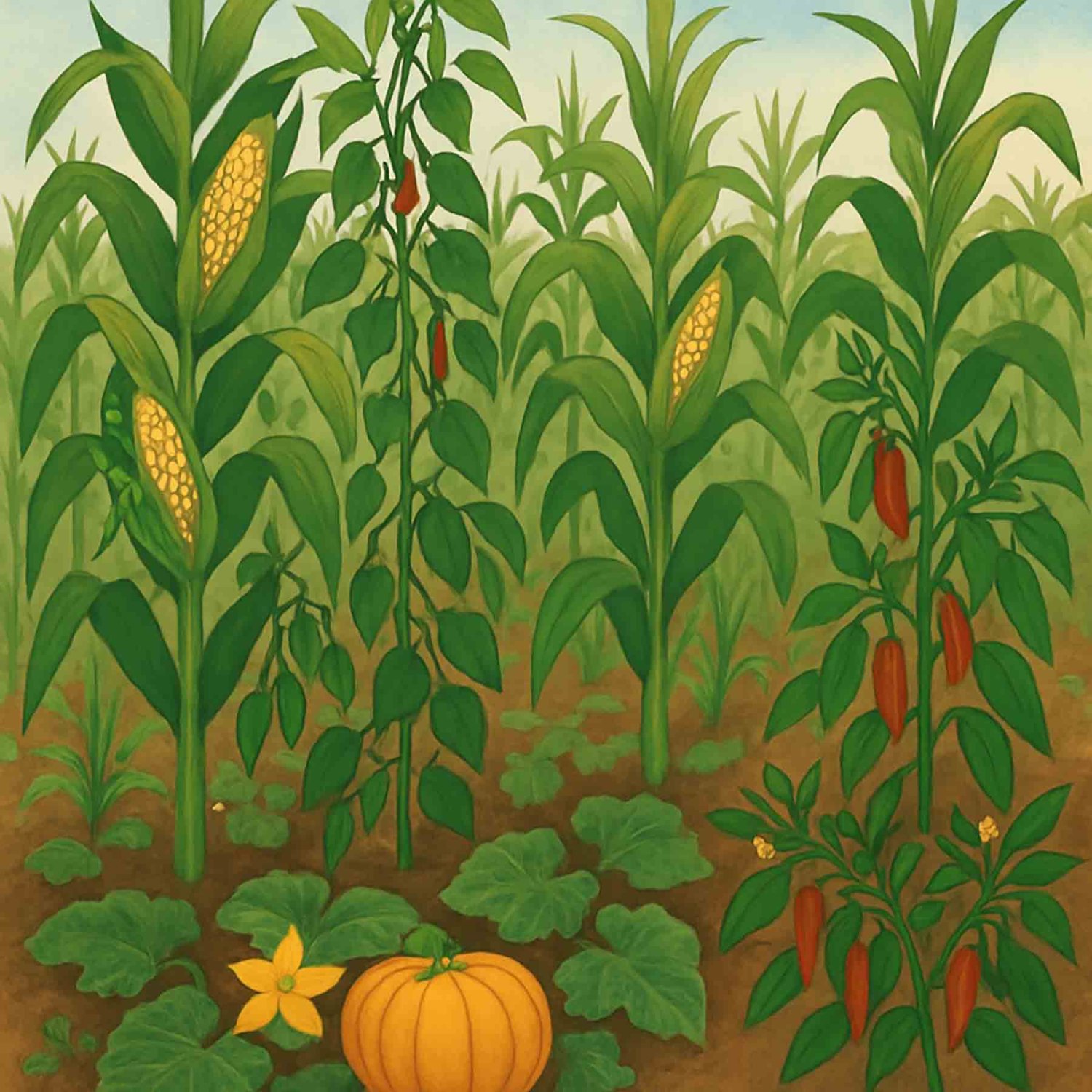 que es la dieta de la milpa