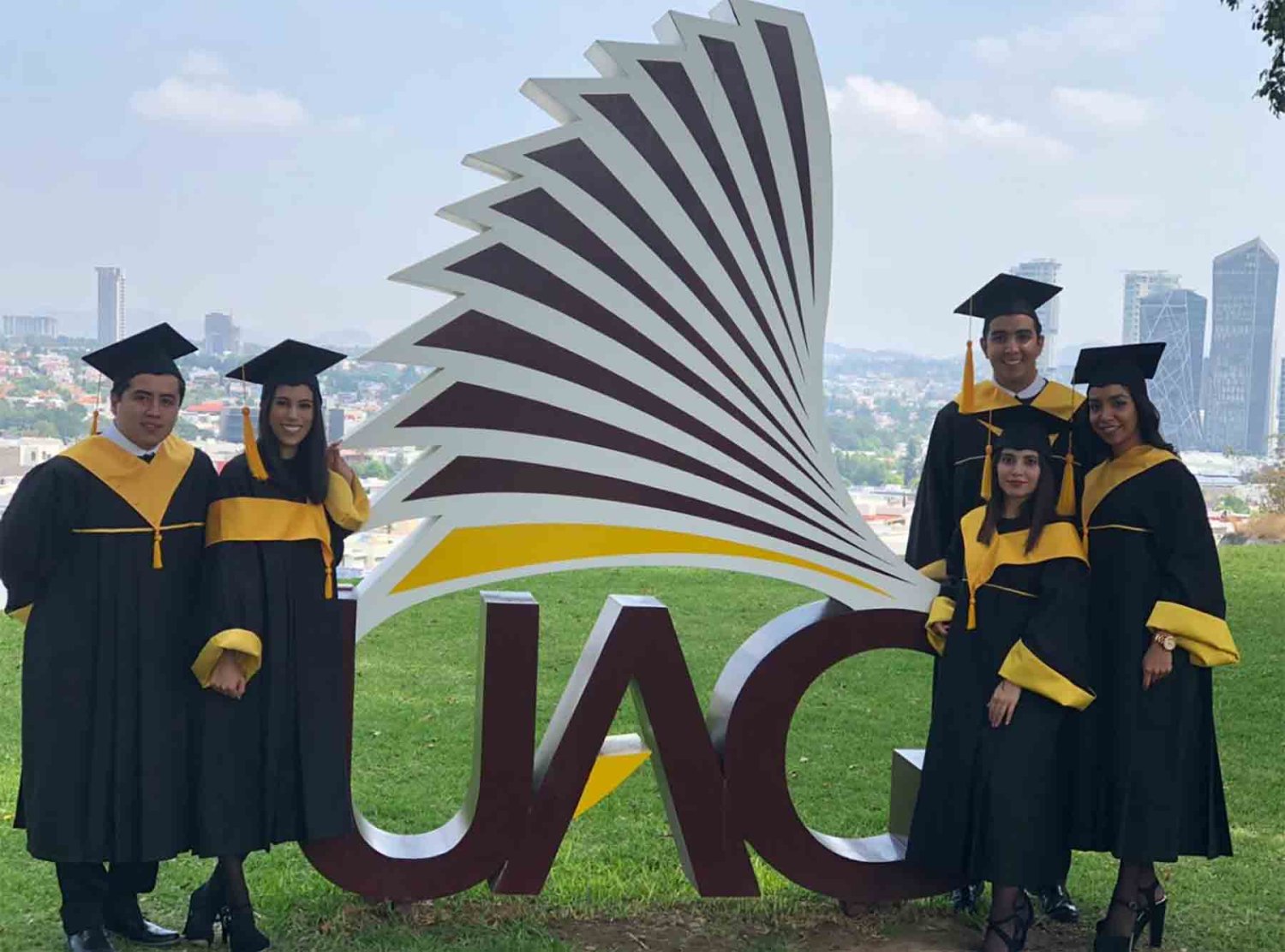 el egresado en su día de graduación