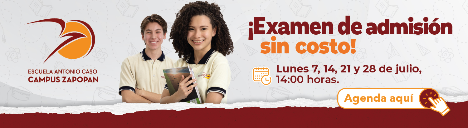 Examen de Admisión Escuela Antonio Caso Zapopan