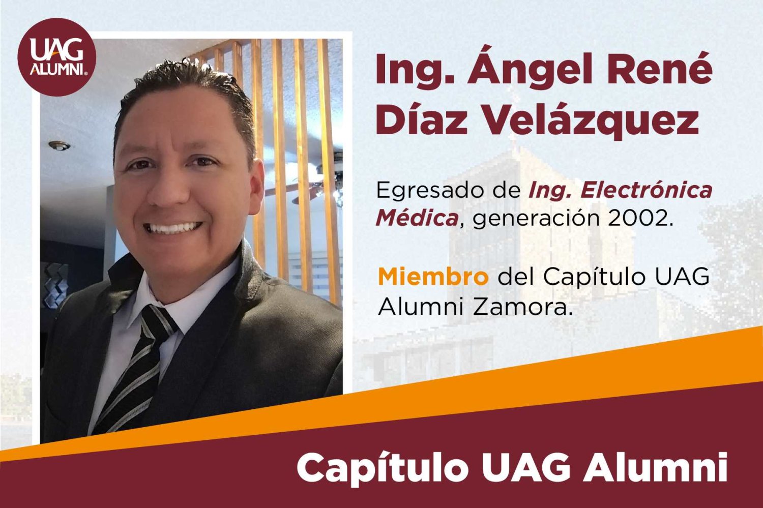 ing angel diaz un uag alumni destacado en la electronica medica
