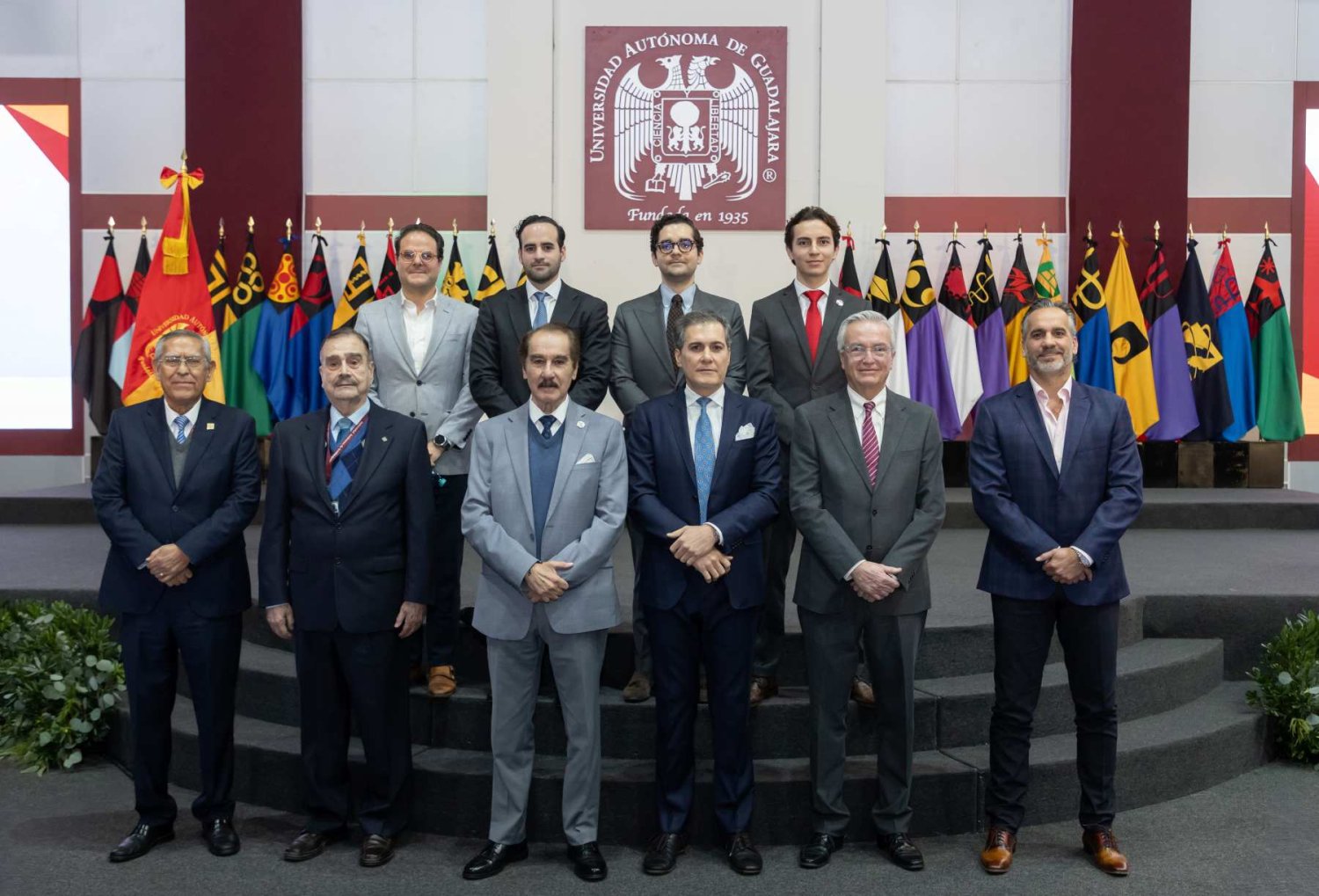 autoridades de la uag en el Informe de actividades 2025